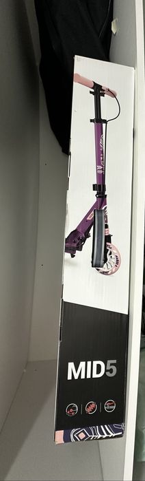 Trotinete MID 5 Violeta Oxelo Decathlon