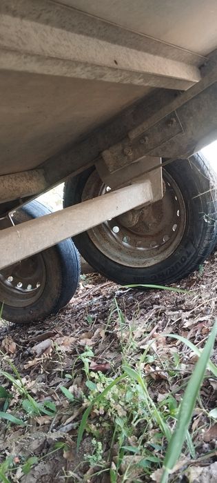 Atrelado dois eixos com suspensão chapa de fabricante