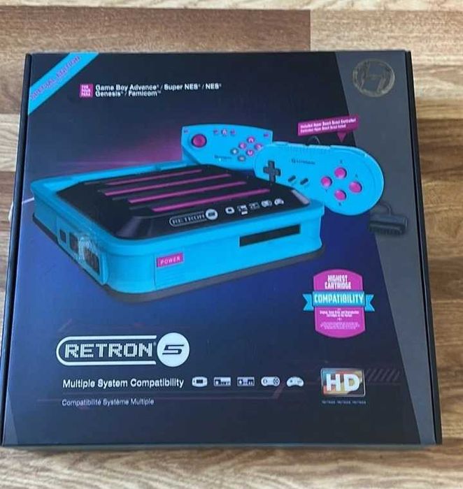 Hyperkin RetroN 5 HD, Nintendo, Super Nintendo, mega drive, Gameboy, Gameboy color e Gameboy advance