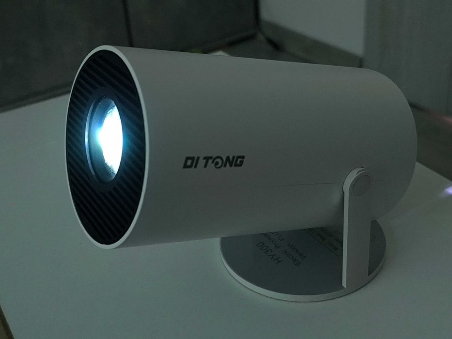 Projektor LED HY300 PLUS -Wi-Fi/HDMi /Bluetooth/Pilot ANDROID 11 NOWY!