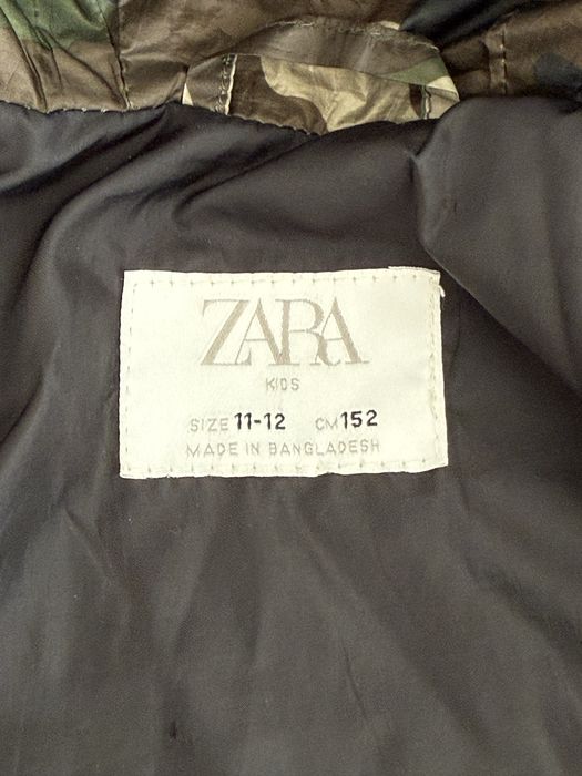 Casaco con efeito camulfado - Zara - 12anos