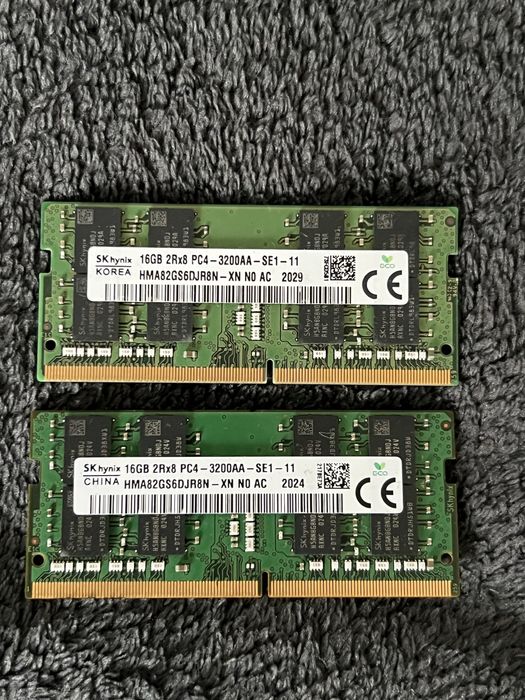 pamięć RAM SK hynix 32 GB (2x16 GB) DDR4 3200 MHz SO-DIMM