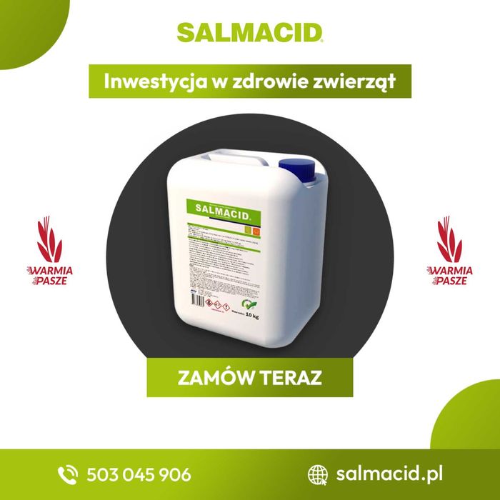 SALMACID zakwaszacz do wody paleta 528 kg (24x22 kg) DOSTAWA GRATIS