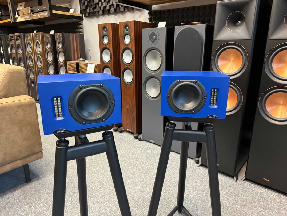 KULTOWE Neat Acoustics IOTA BLUE Niebieski Kolumny OUTLET SKLEP RATY
