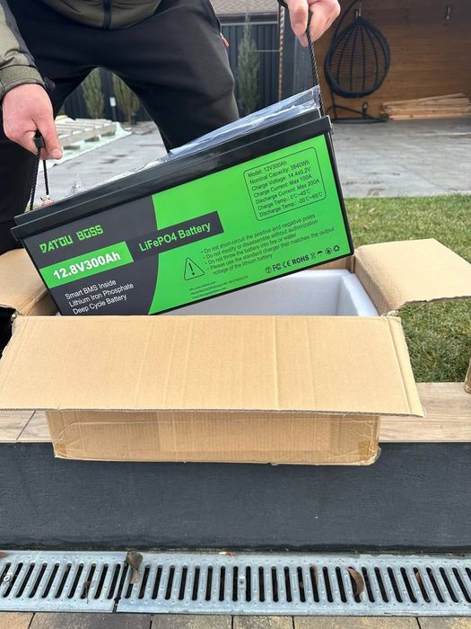 Акумулятор LiFePO4 12V 300Ah