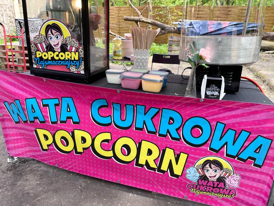 Wata cukrowa i popcorn - najlepsi!