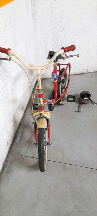 Bicicleta de criança de coleção