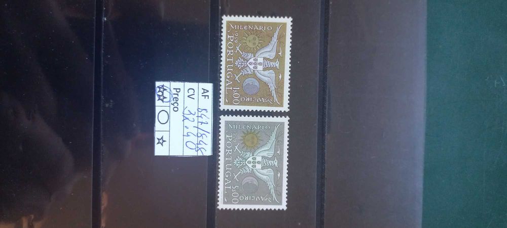 1959 Milionario e Bi'-Centenário de Aveiro MNH **