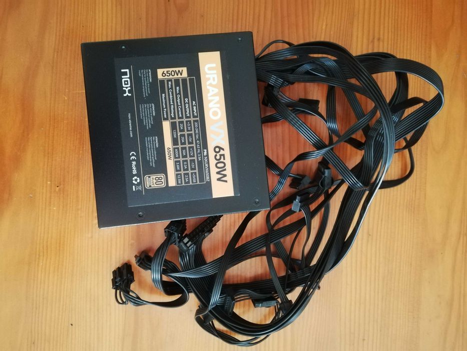 Fonte NOX Urano VX 650W 80+ Bronze