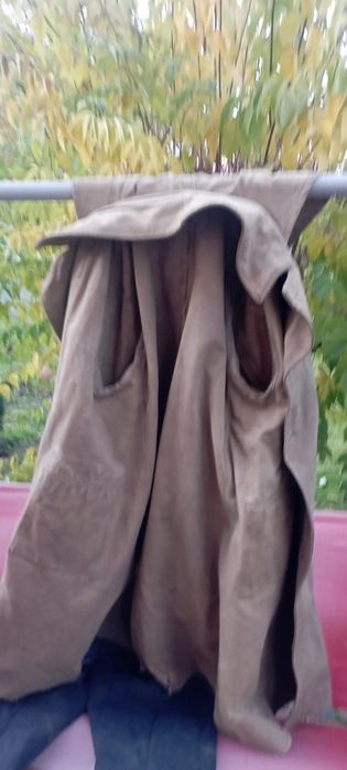 Плащ палатка та ватні штани