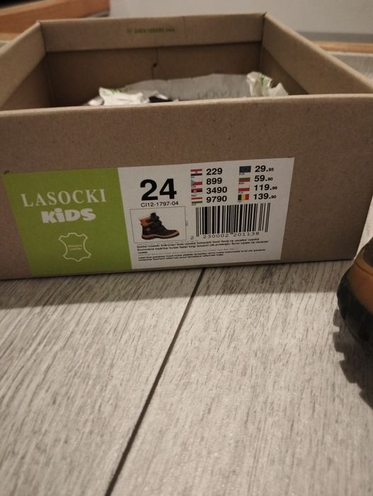 Lasocki Kids  zimowe ocieplane rozm 24