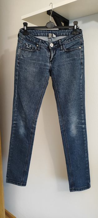 Spodnie jeansowe damskie jeans MANGO S 36