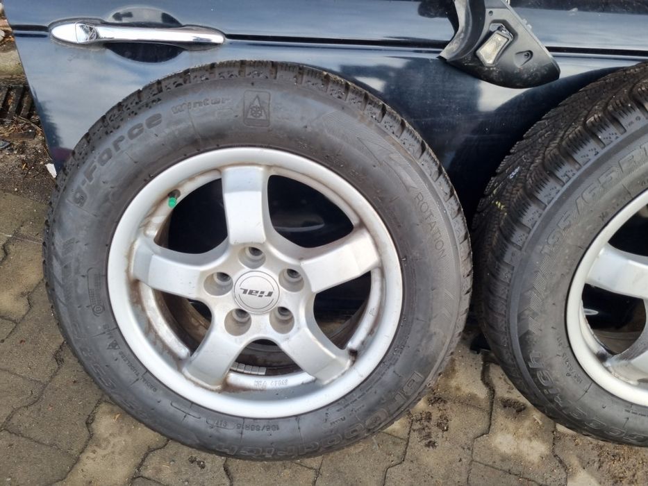 Alufelgi RIAL OPEL 5x110 ET49 6.5jx15 Astra 2 3 Meriva A Vectra B