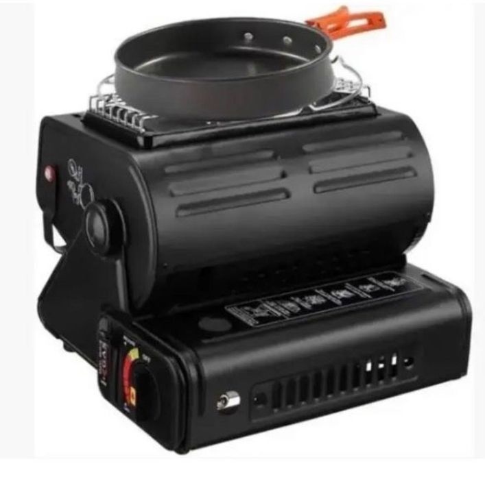 Обігрівач газовий -плита 2в1 Happy Home 8223 таганок дуйка