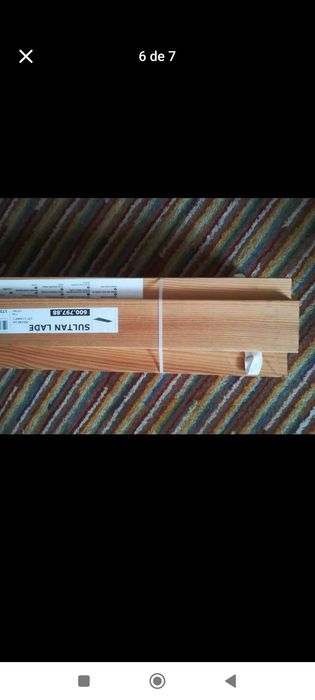 Cama IKEA MAMMUT 70x160 cm + Estrado | Nova | Nunca Montada