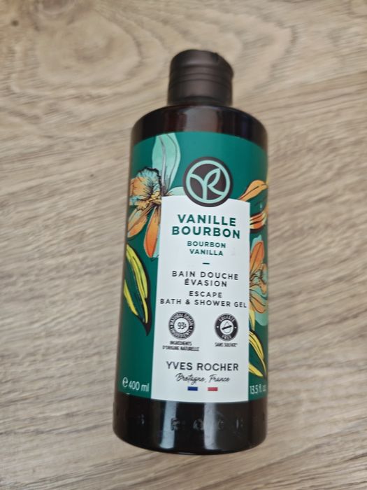 Żel pod prysznic i do kąpieli vanille bourbon yves rocher 400 ml