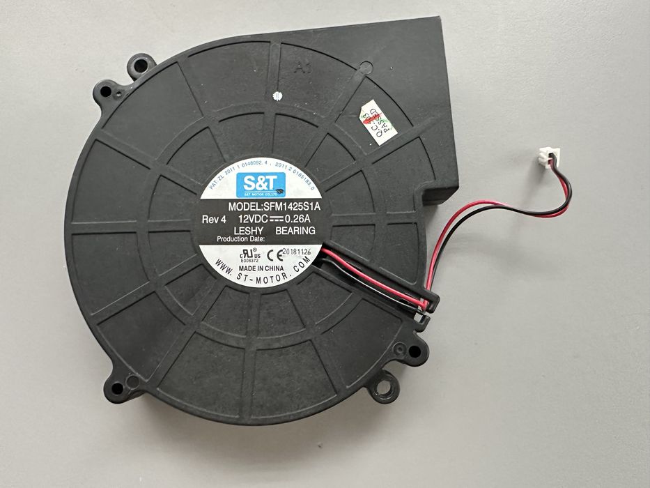 Wentylator indukcji Electrolux