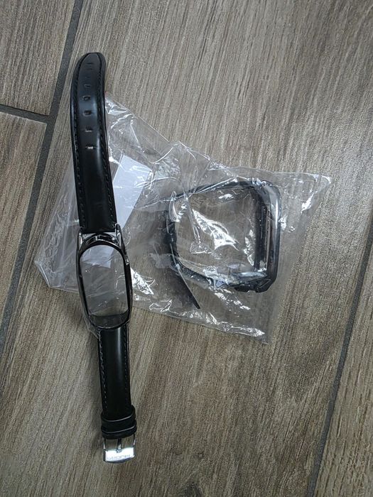 Xiaomi Mi Band 5/6/6 NFC Czarny Pasek TECH-PROTECT Herms