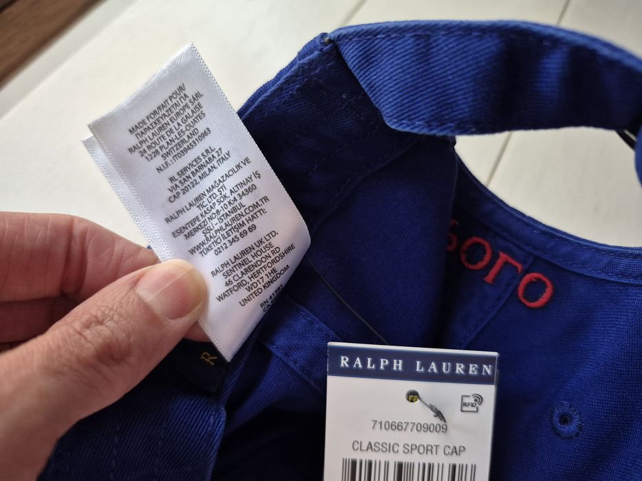 Czapka z daszkiem Ralph Lauren