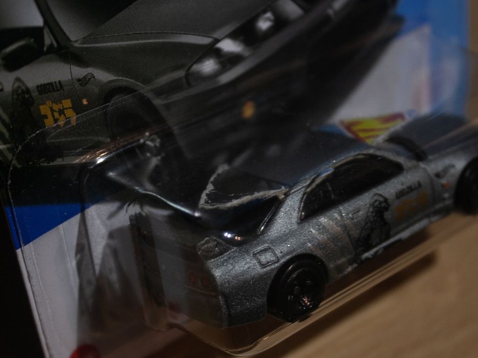 ERROR Kolekcjonerski Hot Wheels Nissan Skyline GT-R R33