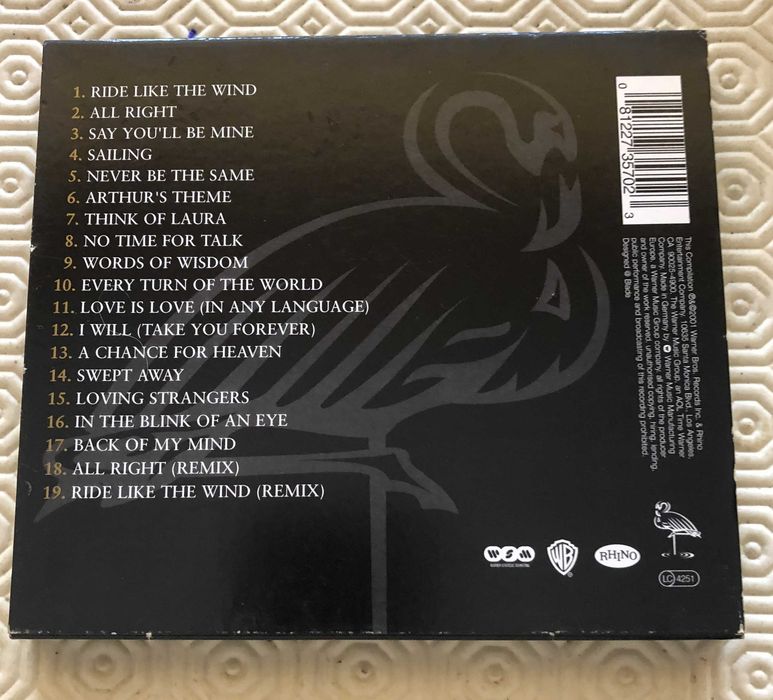 The Definitive Christopher Cross - edição especial-2 remixes originais