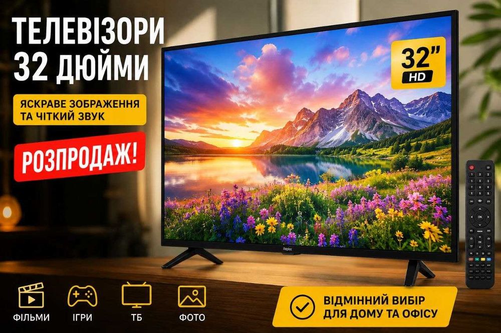 Розпродаж! 32" телевізори від 1000грн! Samsung / Lg / Sony / Toshiba /
