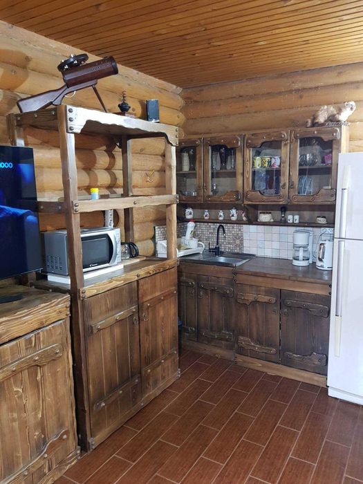 Загородный дом, сруб, баня, бильярд, рыбалка, река, лес