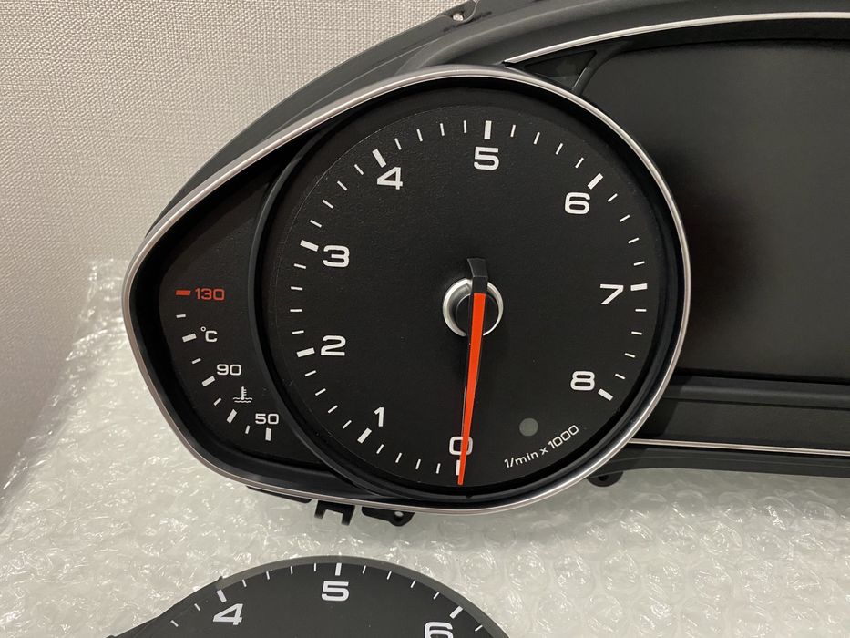 Audi переделка спидометра на Европу, шкалы, вставки приборки