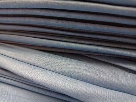 bawełna  materiał jasny jeans / niebieski