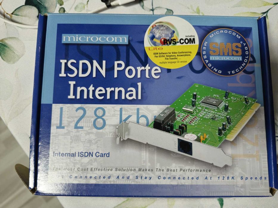 Karta wewnętrzna ISDN 128kbps