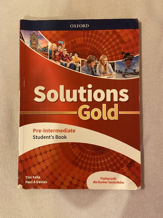 Oxford Solutions Gold Book klasa 1 Język Angielski Student’s Book