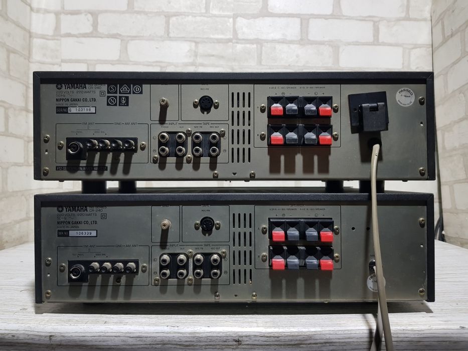 Стерео ресивер YAMAHA CR-240, *2х40 Вт, б/у з Німеччини