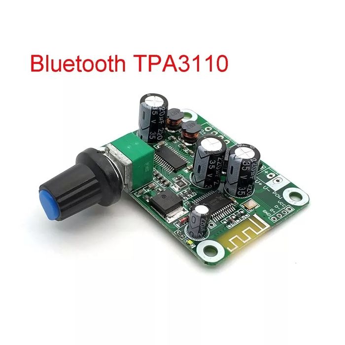 Цифровой стерео аудио усилитель мощности. Bluetooth TPA3110 2*15 Вт.