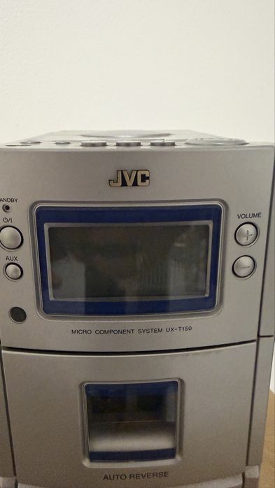 Aparelhagem JVC módulos cassete minidisc