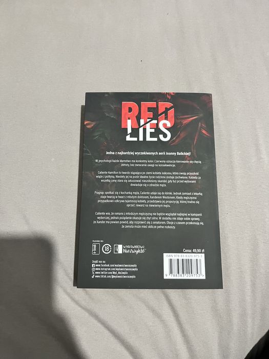 Książka „Red lies”