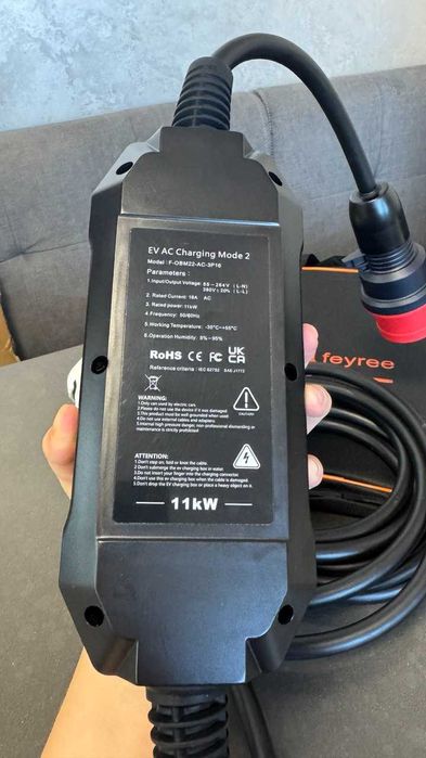 Зарядний пристрій feyree 3 фази 11KW GBT 16A