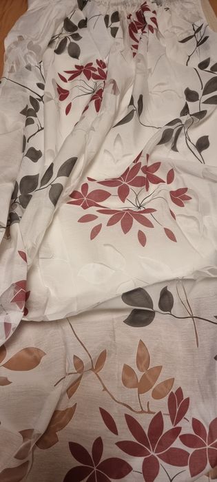 Zasłonki cienkie 200x140 dwie sztuki