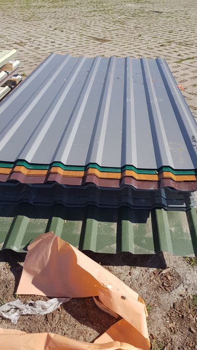 Blacha trapezowa PACZKA 100m2 blacho trapez dach garaż wiata DOSTAWA