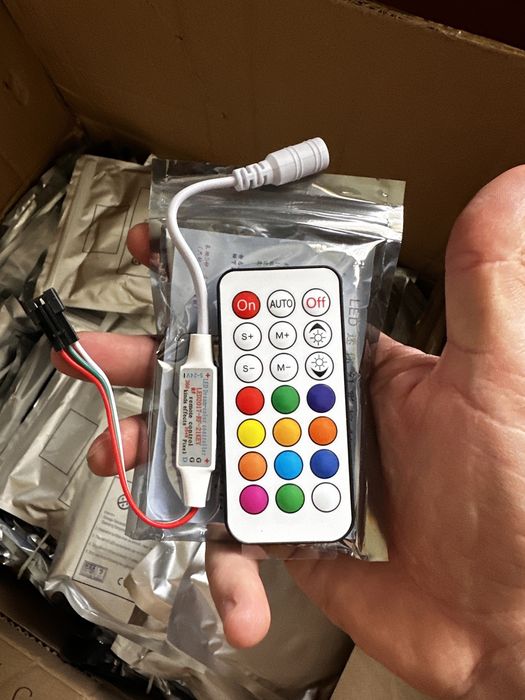Контролер RGB WS2811 12V з пультом ДК | Для адресної LED стрічки