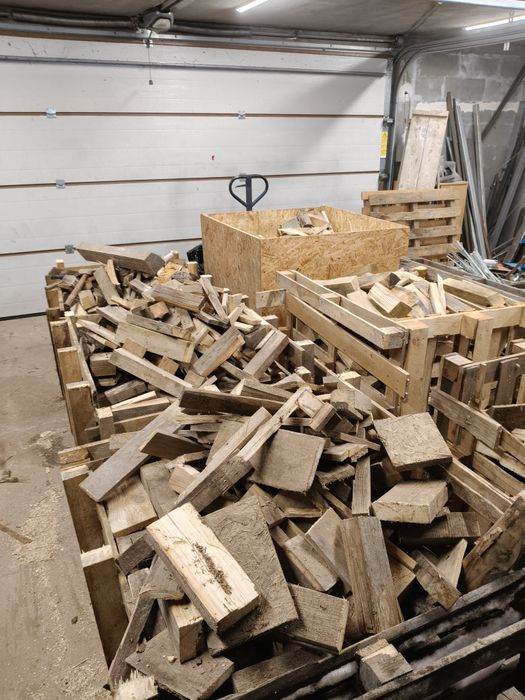Drewno opałowe pocięte, suche
