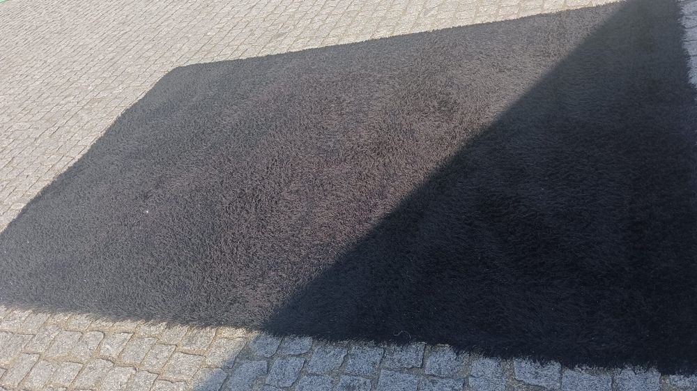 Carpete preta 2m x 3m