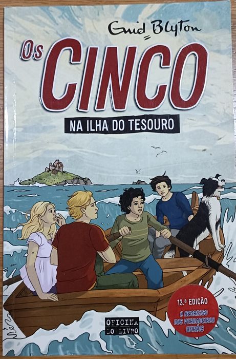 Livros: O Estranhão n.° 4, 5, 19" e "Os Cinco"