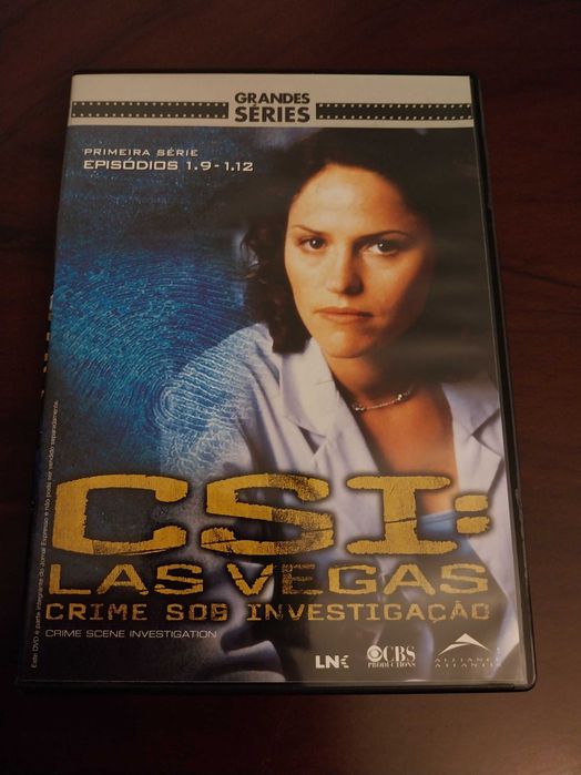 Dvd CSI Las Vegas - Crime sob investigação (T1)