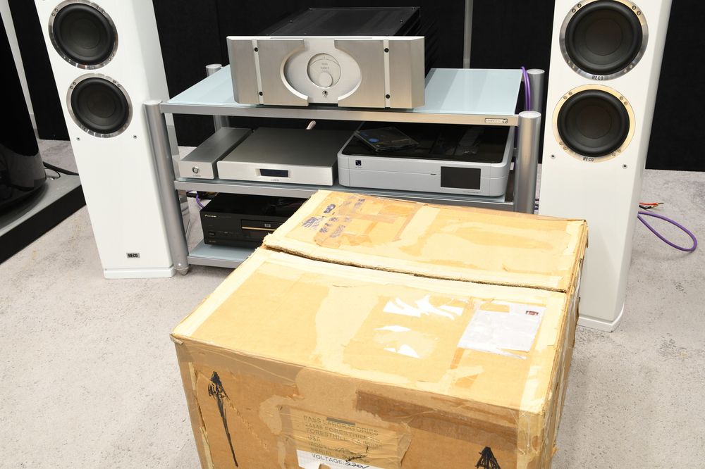 Mocna końcówka mocy wzmacniacz stereo PASS Labs XA30.5 sprawna!