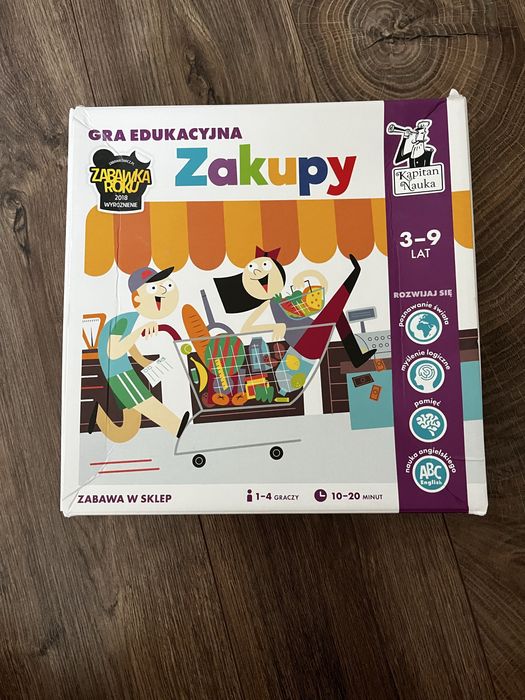 Gry kapitan nauka zakupy i sprzątanie