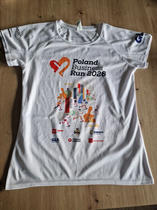Koszulka tshirt Poland Business Run 2026 jak nowa unisex