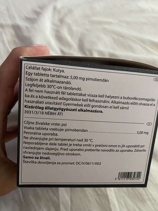 Comprimidos cão Zelys 5mg