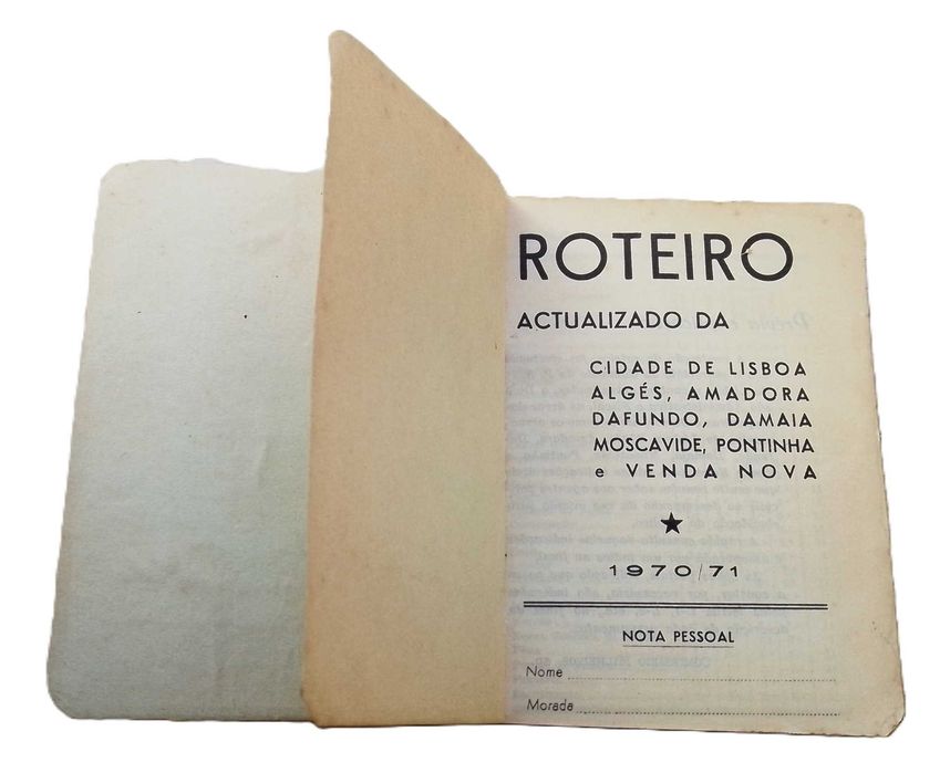 Roteiro Actualizado da Cidade de Lisboa, 1971