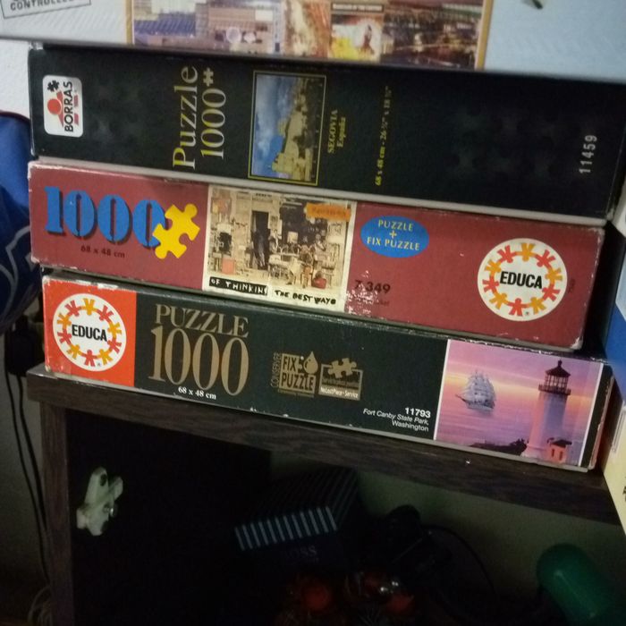 Puzzles vários tamanhos64861262203267123