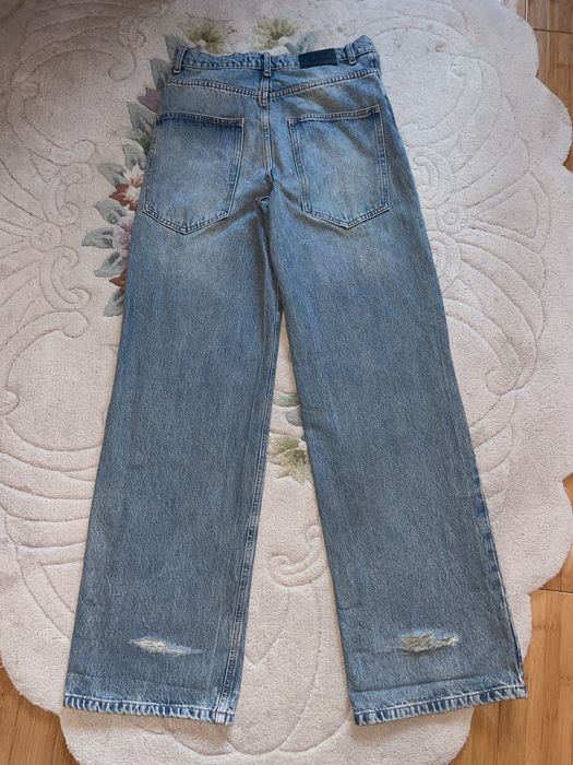 Широкі джинси прямі y2k sk8 vintage old money